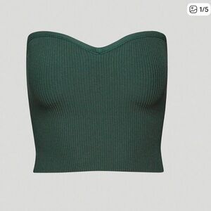 ARITZIA BABATON Sculpt Knit Sweetheart Tube Top